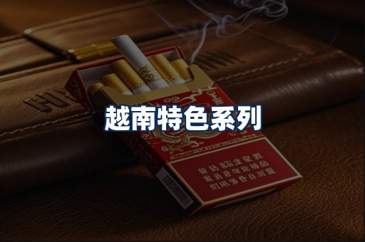 越南香烟展示